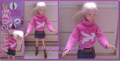 Un petit pull pour Barbie