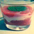 Verrines fraise mascarpone au thermomix