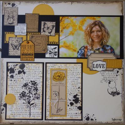 2 pages : scrap-lift Cathyscrap85