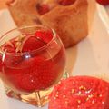 Triologie de desserts autour de la fraise