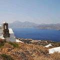 depuis les hauts de Plaka la vue sur l'entrée de