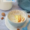 Crème budwig {pomme & amande} #vegan #glutenfree