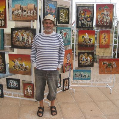 Abderrahmane Zenati :  Cinquante années de peinture.