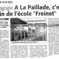 projet pédagogique coopératif - la paillade