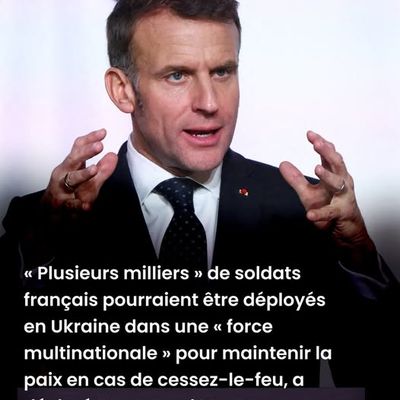 Pas de soldats français en Ukraine