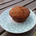 Muffins aux flocons d'avoine et pommes