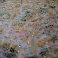 Quiche Brocolis / Saumon Fumé ( sans pâte )