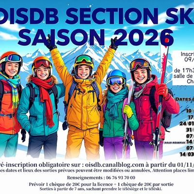 Programme ski alpin 2025 2026