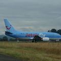 Aéroport Tarbes-Lourdes-Pyrénées: Jetairfly: Boeing 737-5K5: OO-JAT: MSN 24927/1968.