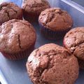 Muffins chocolat/noix (vegans)