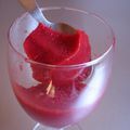 bavarois de fraises