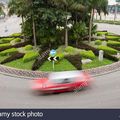 Rond-point à Hong-Kong (Chine)