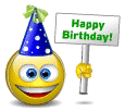 Bon anniversaire...