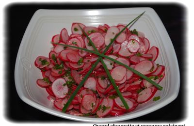 SALADE DE RADIS ROSES