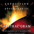 Exposition Abstrac'Gram, Galerie De Lumière et de Vent, Carteret.