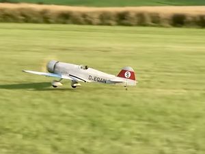 Le Messerschmidt M35, avion acrobatique allemand.