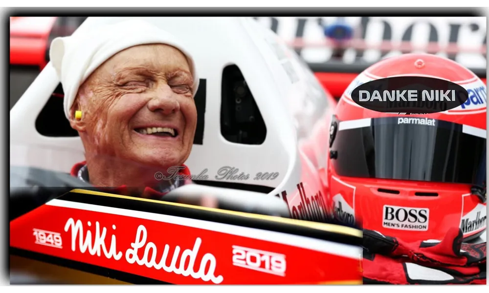 NIKI LAUDA - Tribute to the Legendary Three-Time Formula 1 World Champion (1949-2019)