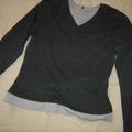 T-shirt gris taille 3