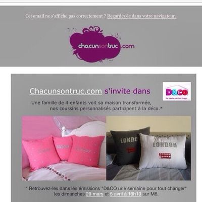 La Fée Sandrine s'invite chez M6 D&CO