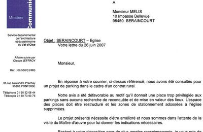 PARKINGS INTERDITS A - DE 20m D'UN SITE HISTORIQUE