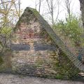 Triangle de brique à Bruges