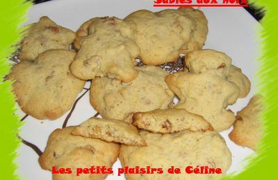 Sablés aux noix