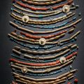 Jade and Agate Beads Ornament, Western Han Dynasty