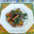 Pommes de terre crousti-fondantes, gremolata de parmesan