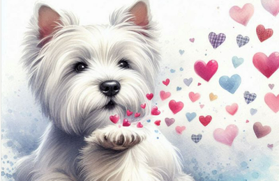 Mon westie >> du bonheur pour chaque jour