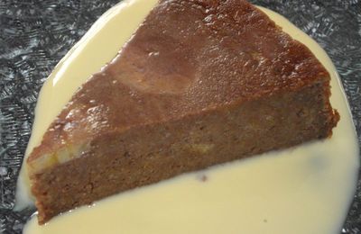 Pudding chocolat et banane