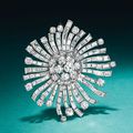 A diamond brooch, by Van Cleef & Arpels