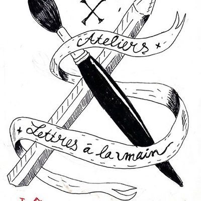 Lettres à la main - nouvel atelier de création typographique des Etablissments Bollec