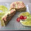 Terrine de Saumon fumé, St Jacques et Poireaux