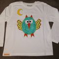 Tee-shirt hibou