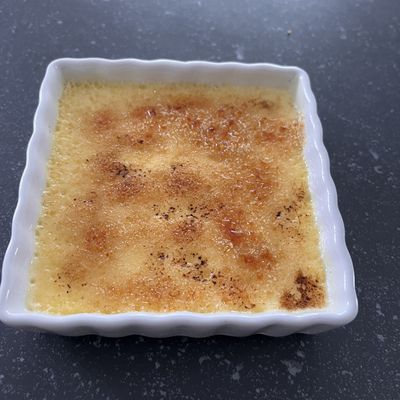 Crème brûlée 