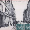 L'extrémitée Sud de la rue de Paris, au début du XXeme siècle