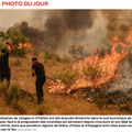 Incendies en Europe et en Turquie