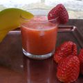 Smoothie Fraise, Mangue & Arôme Ananas