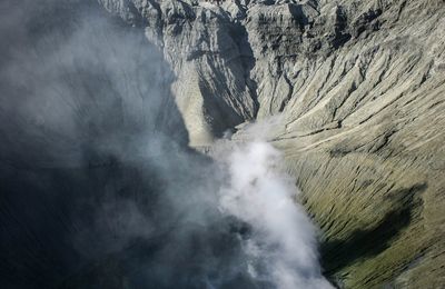 Volcan bromo sur l'ile de java