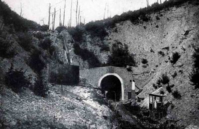  4 septembre 1916 : explosion dans le tunnel de Tavannes