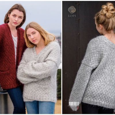 Mokóllar, un gilet en laine islandaise différent... 