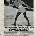 Publicité Superflash, 1947 (USA)