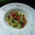 TAGLIATELLES De Courgettes Façon Carbonara