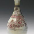 A rare underglaze-red vase (yuhuchunping), Yuan dynasty - Sotheby's