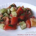 235 - Panzanella (salade de pain à la tomate)