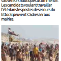 Surveillance des plages