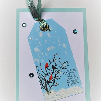 une jolie carte de nanny