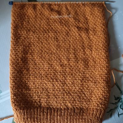 Mon encours ... gilet Kayden ...