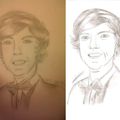 Portrait Harry Styles avant / après ♥