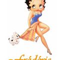 BETTY BOOP sur commande Autoccolant 